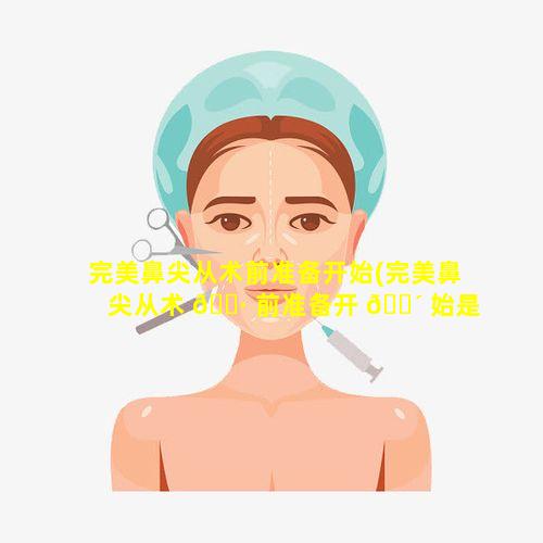 完美鼻尖从术前准备开始(完美鼻尖从术 🕷 前准备开 🐴 始是什么)